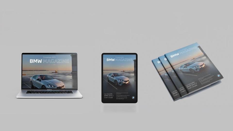 LESEN SIE JETZT DIE NEUESTE AUSGABE DES BMW MAGAZINE.